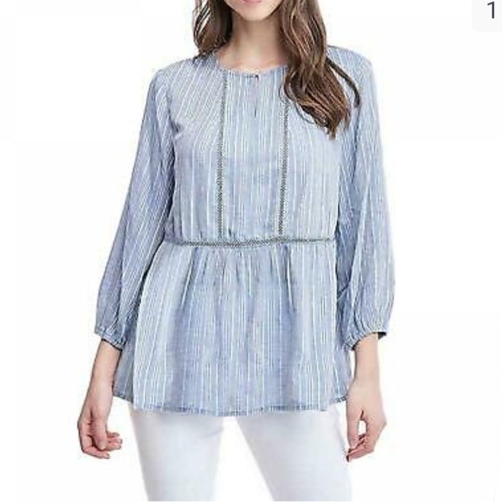 Fever’s 3/4 sleeve blouse (striped)